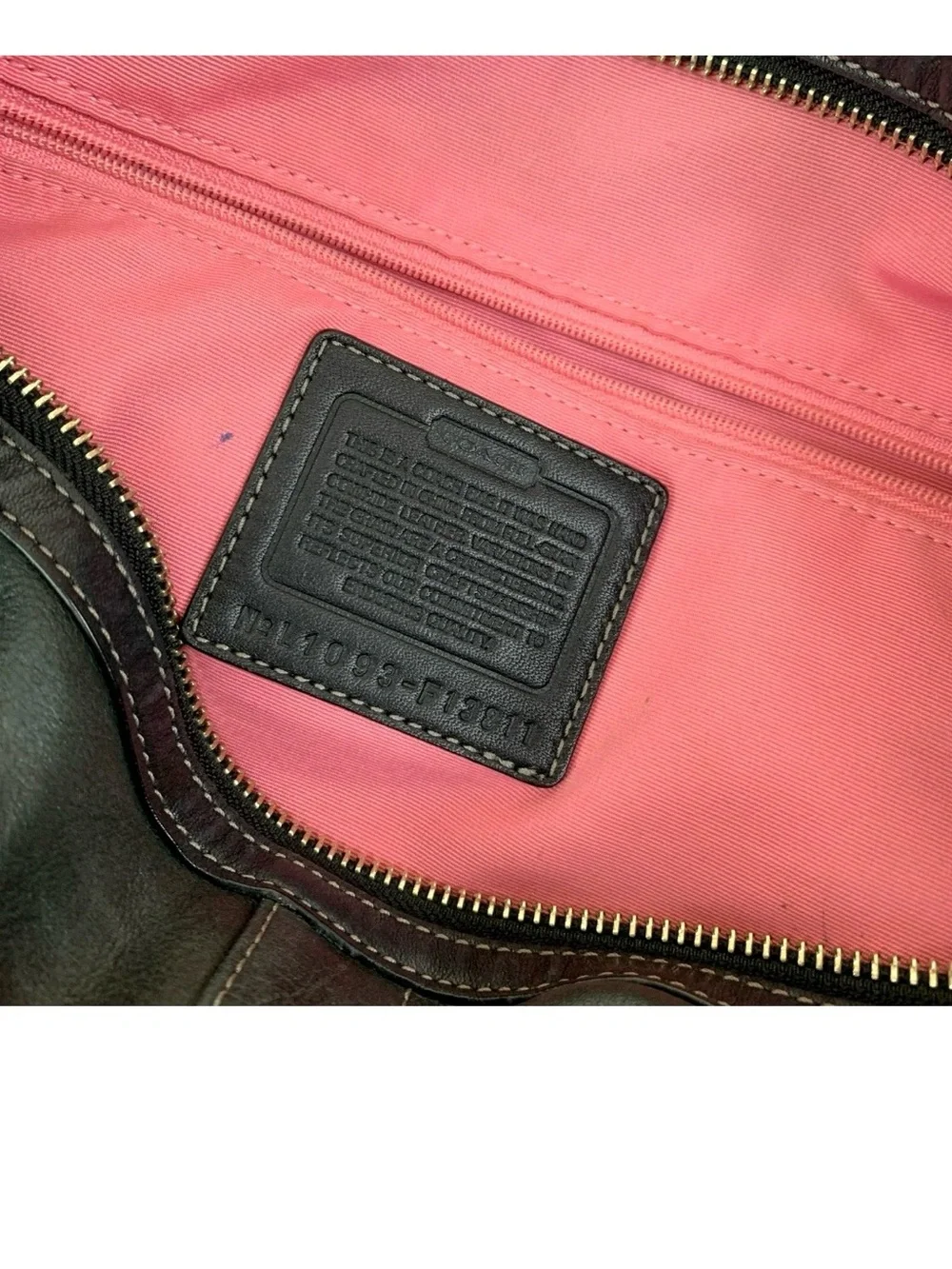 Coach 2010 Hamilton Tote Y2K Black